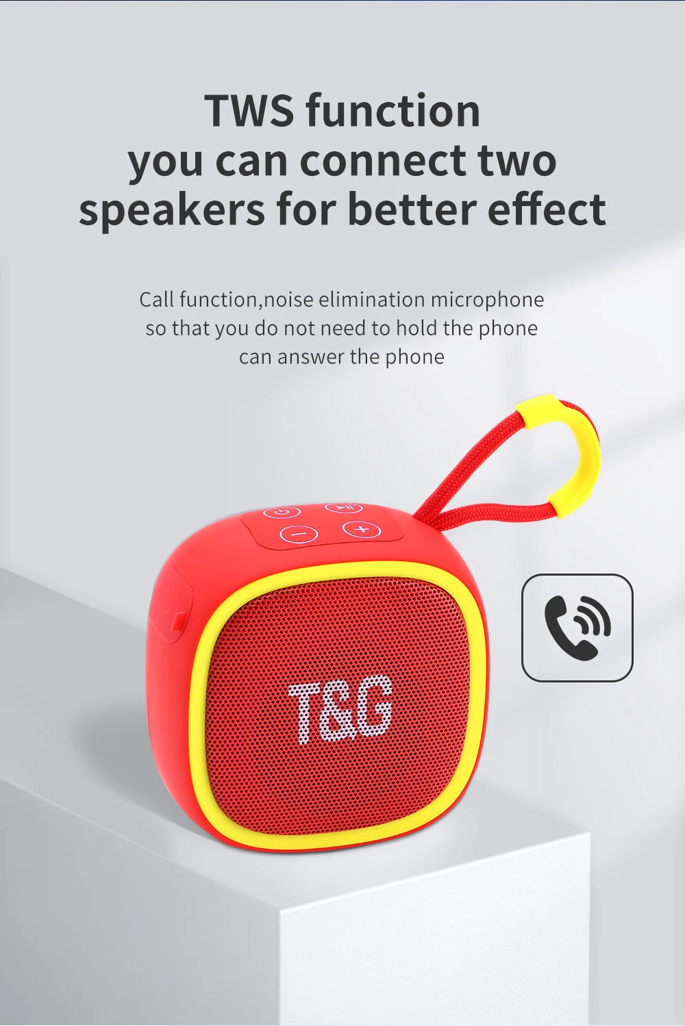 T&G TG659 Bluetooth 5.3 Mini Speaker