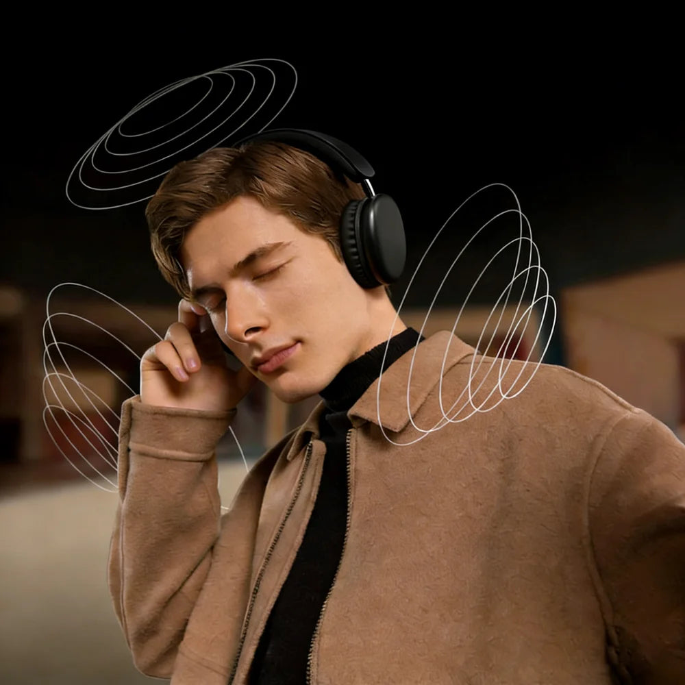TD-20 Bluetooth 5.3 Wireless Headphones with ANC 3D Spatial Audio