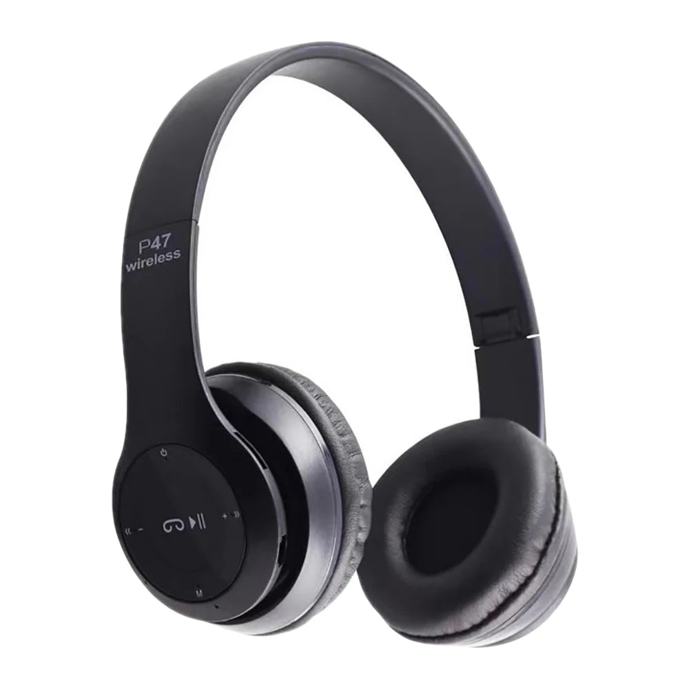 AILEHKUO P47 Bluetooth Wireless Over-Ear Headphones with Microphone