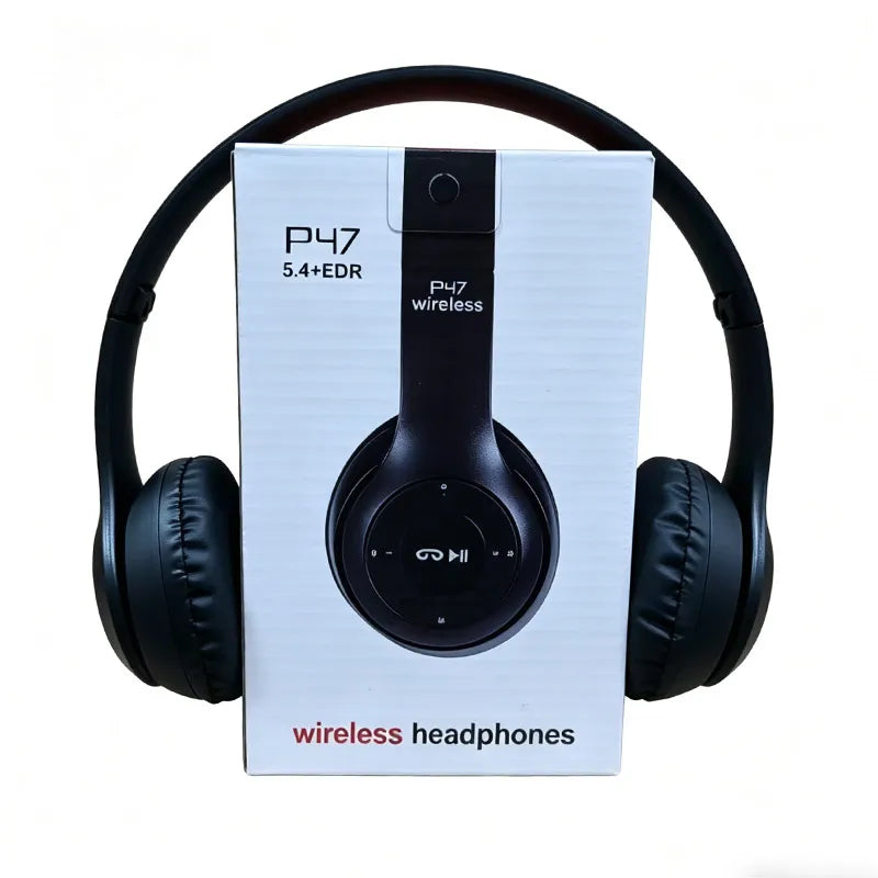 XIKCU Bluetooth 5.0 Wireless Folding Sports Headphones with 40mm Drivers