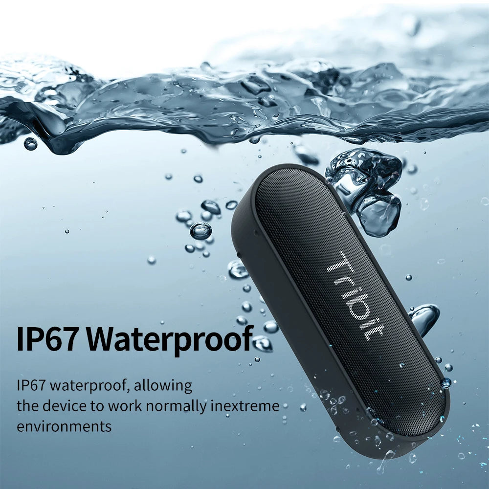 Tribit XSound Go 16W Bluetooth Speaker IPX7 Waterproof