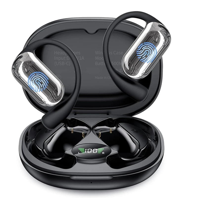 UYUXIO Bluetooth Earphones with ANC, HiFi Sound and 60H Battery