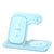 300W Fast Wireless Charger Stand Pad Foldable Fast Charging