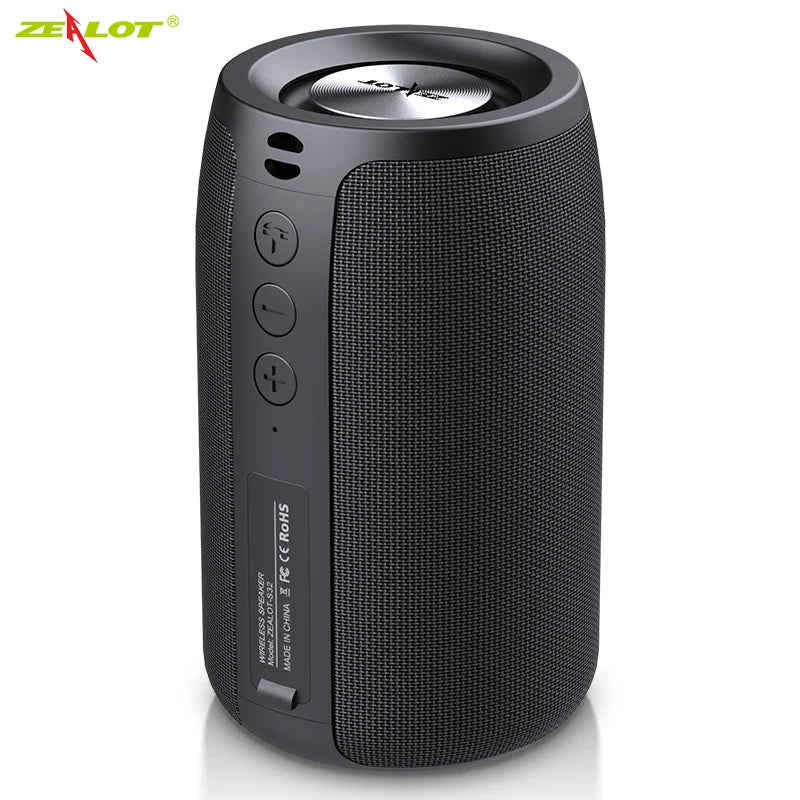 ZEALOT S32 Portable Bluetooth Speaker Waterproof Speaker