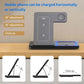 VIKEFON 3 in 1 15W Foldable Wireless Charging Station