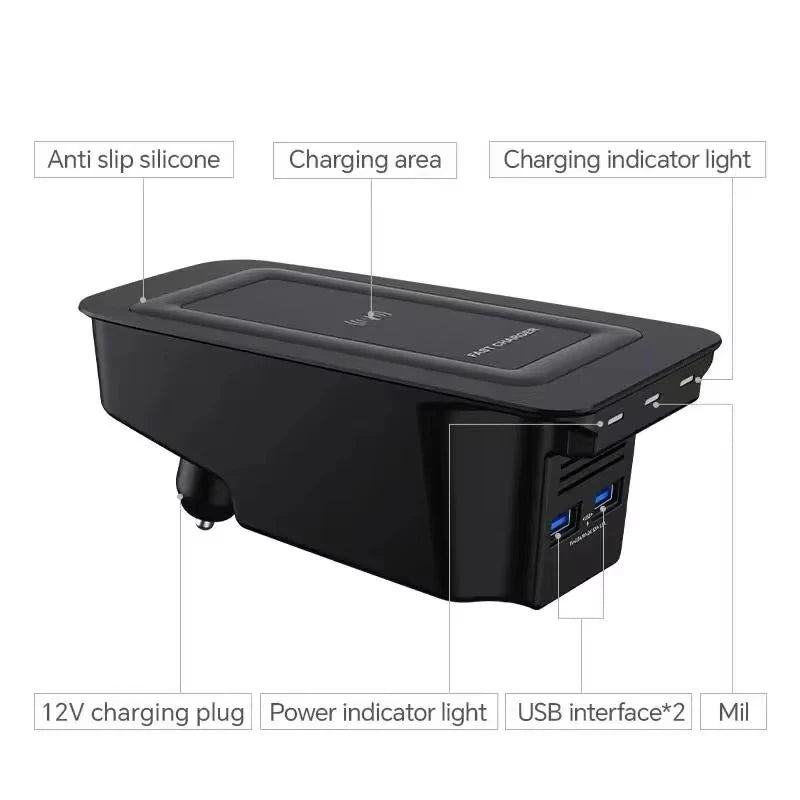 LINGLUYANG Car Wireless Phone Charger Holder