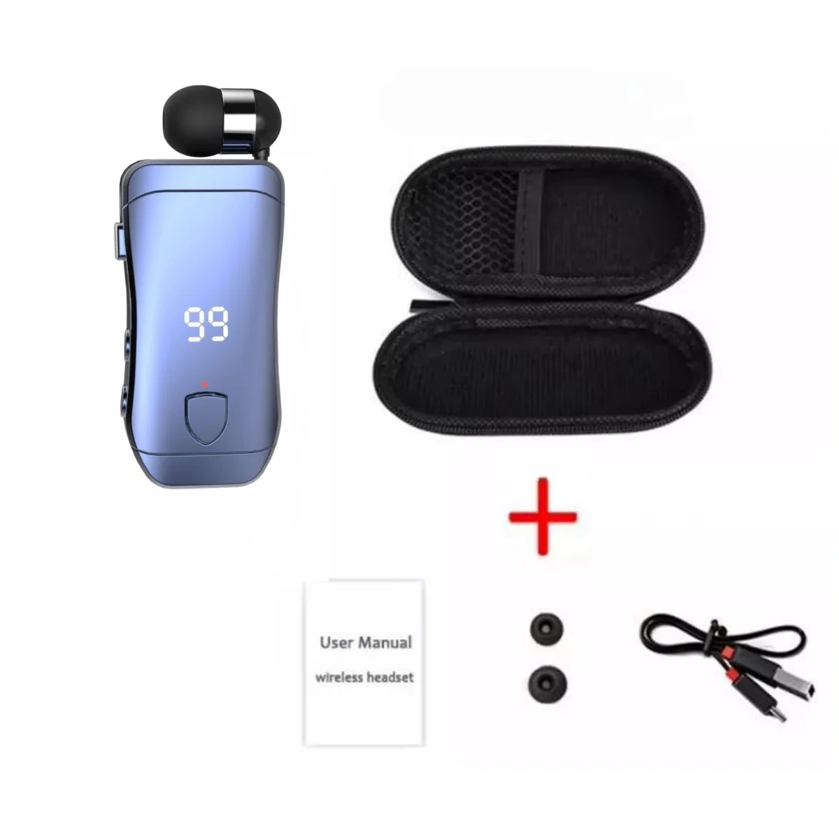 Kody Yati Bluetooth Wireless Headphones with ANC 15H Battery Mic
