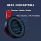Lenovo Bluetooth 5.0 Wireless Headphones with Microphone and Wired Mode
