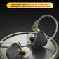 KZ Wired In-Ear HiFi Earphones with Detachable Cable and Microphone