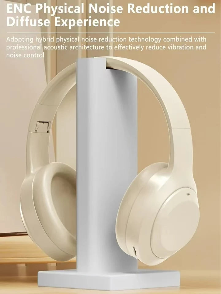 Newmsnr Bluetooth 5.3 Wireless HiFi Stereo Headphones with HD Microphone