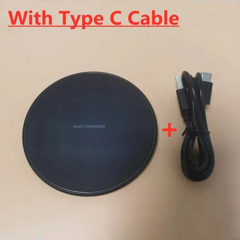 30W Wireless Charger  Fast Charging Pad Dock Station