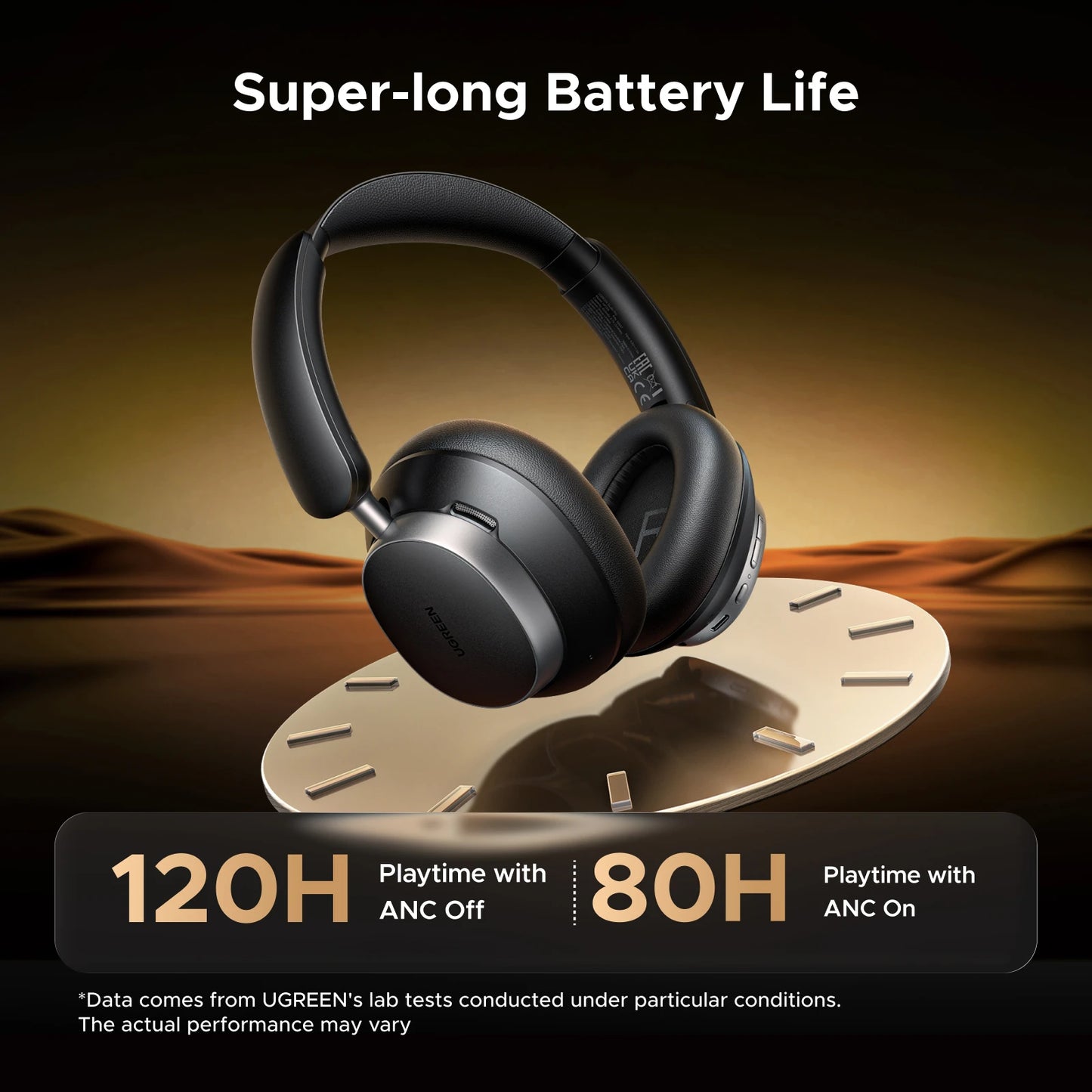 UGREEN Studio Pro HP206 Bluetooth 6.0 ANC Wireless Headphones