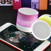 Mini Bluetooth Speaker Wireless Loudspeaker Crack LED