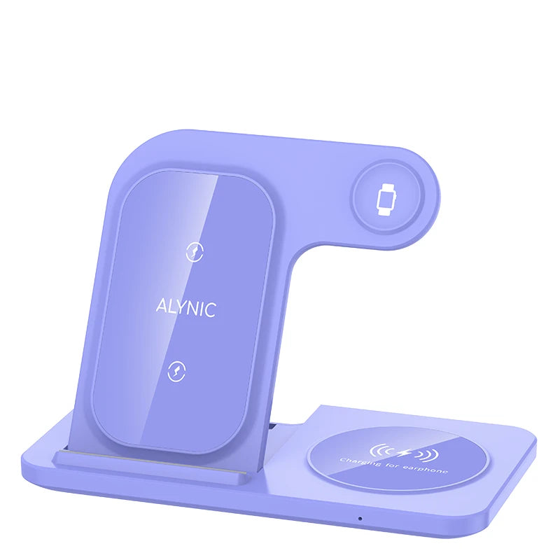 300W Fast Wireless Charger Stand Pad Foldable Fast Charging