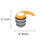1 Pair of Soft Silicone Earplugs with Noise Cancellation