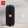 Bluetooth Speaker T&G TG117 Portable TWS Sound Box Waterproof Loudspeaker