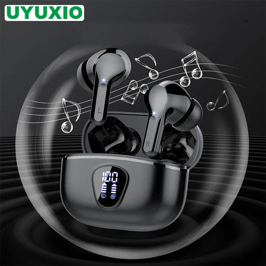New Wireless Earbuds BT5.3 with ENC Noise Cancelling Waterproof Earphones