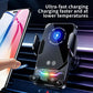 TONGDAYTECH 15W Auto Sensing Car Wireless Charger with RGB Light