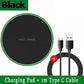GEKEMAL 30W Fast Wireless Charging Pad with Power Bank