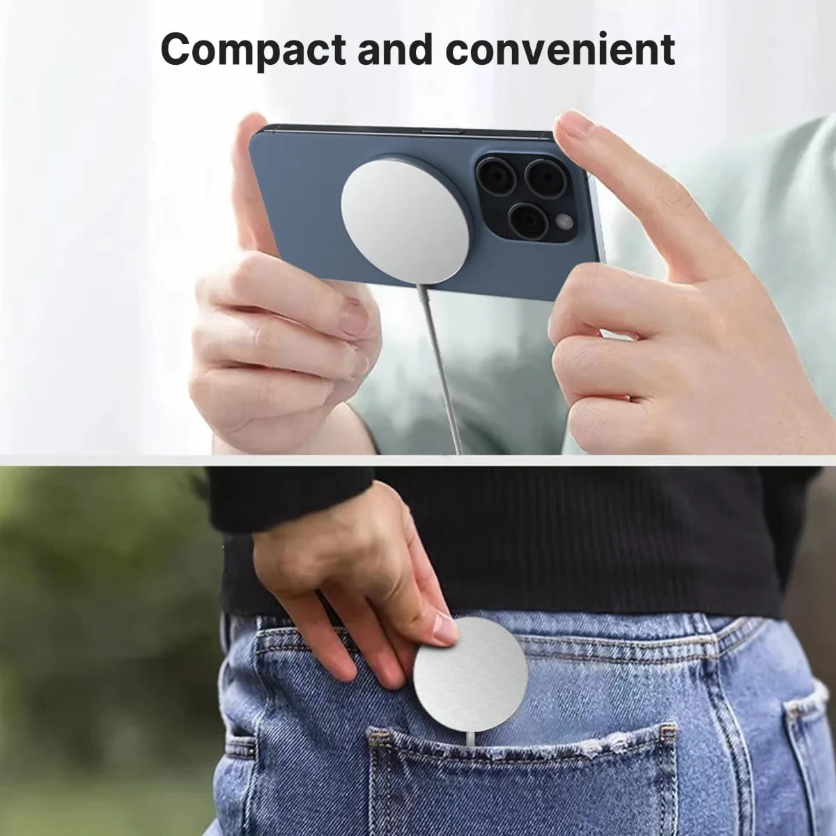Magnetic Wireless Charger Pad 100W USB + Type C Chargers