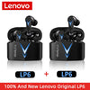 Original Lenovo LP6 TWS Gaming Earbuds Noice Cancelling Wireless Earphone