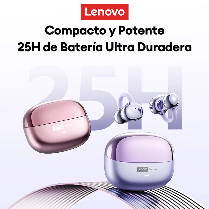 Lenovo LE302 OWS Bluetooth 6.0 Ear Clip Wireless Earphones