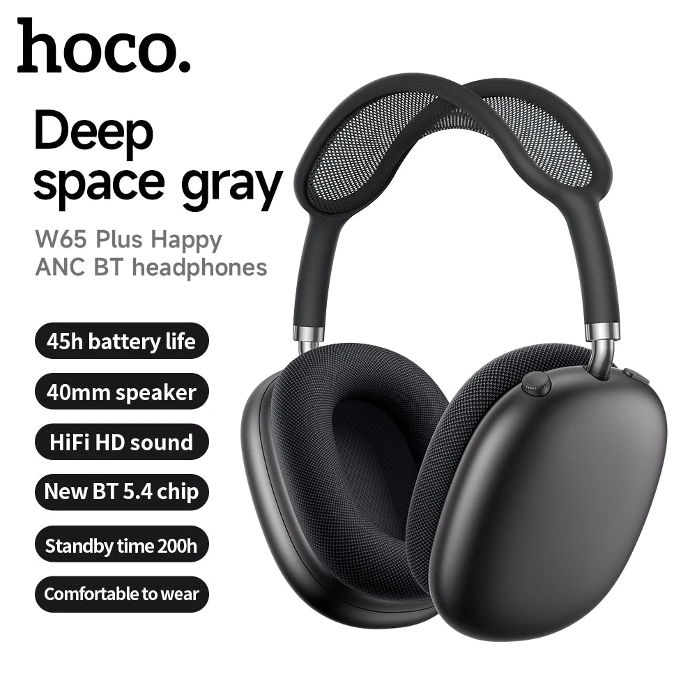 HOCO W65 Plus AirPods Max ANC Noise Reduction Bluetoothe Headphone