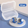 1 Pair of Soft Silicone Earplugs with Noise Cancellation