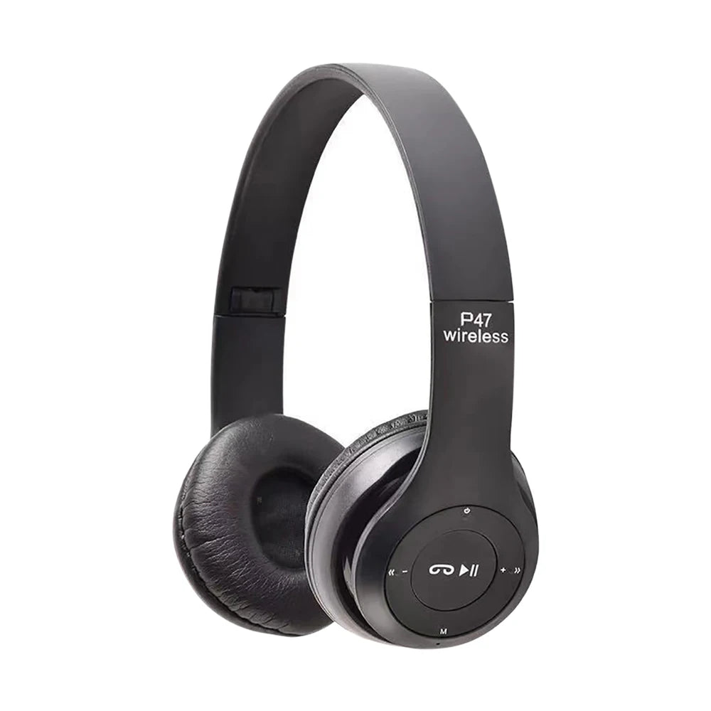 AILEHKUO P47 Bluetooth Wireless Over-Ear Headphones with Microphone