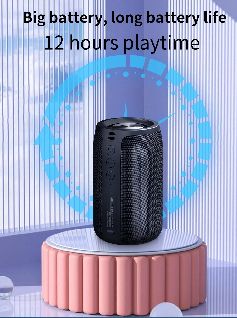 ZEALOT S32 Portable Bluetooth Speaker Waterproof Speaker