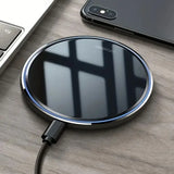 لوحة شحن لاسلكي سريع KEPHE بقوة 30 واط مع مؤشر LED