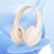 Newmsnr Bluetooth 5.3 Wireless HiFi Stereo Headphones with HD Microphone