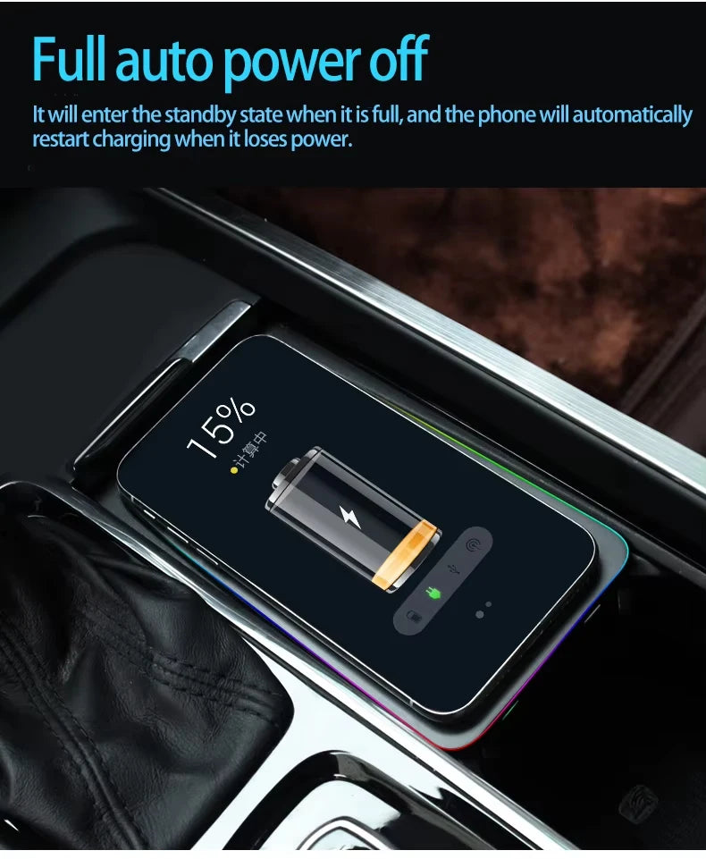 LINGLUYANG Car Wireless Phone Charger Holder