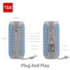 Bluetooth Speaker T&G TG117 Portable TWS Sound Box Waterproof Loudspeaker