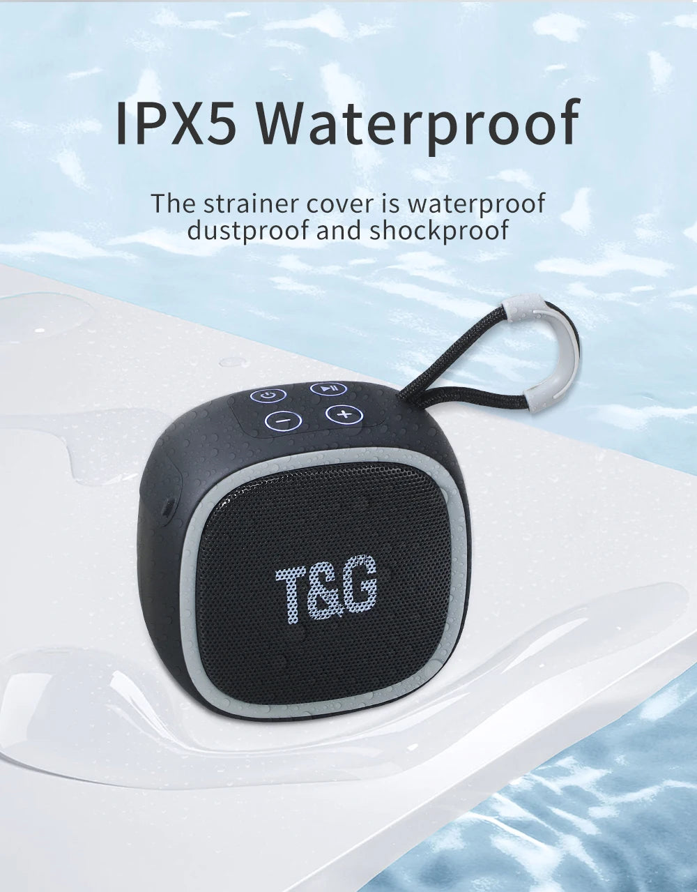 T&G TG659 Bluetooth 5.3 Mini Speaker