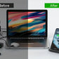 VIKEFON 3 in 1 15W Foldable Wireless Charging Station