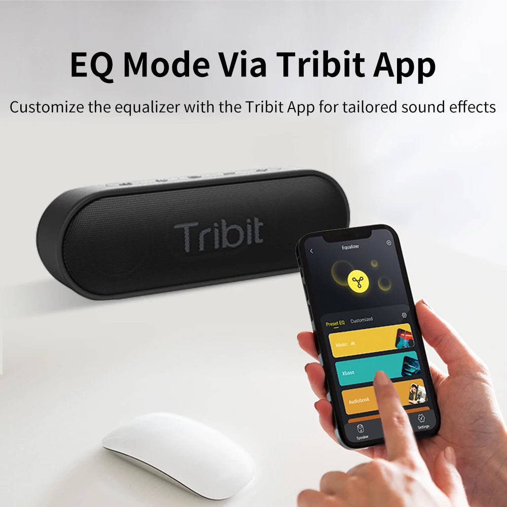 Tribit XSound Go 16W Bluetooth Speaker IPX7 Waterproof