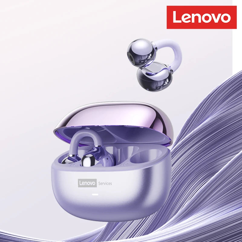 Lenovo LE302 OWS Bluetooth 6.0 Ear Clip Wireless Earphones